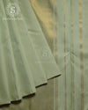 Mint Elegance Kanjivaram Silk Saree - PBS0004