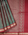 Meadow Green Silk Saree - SSK0099