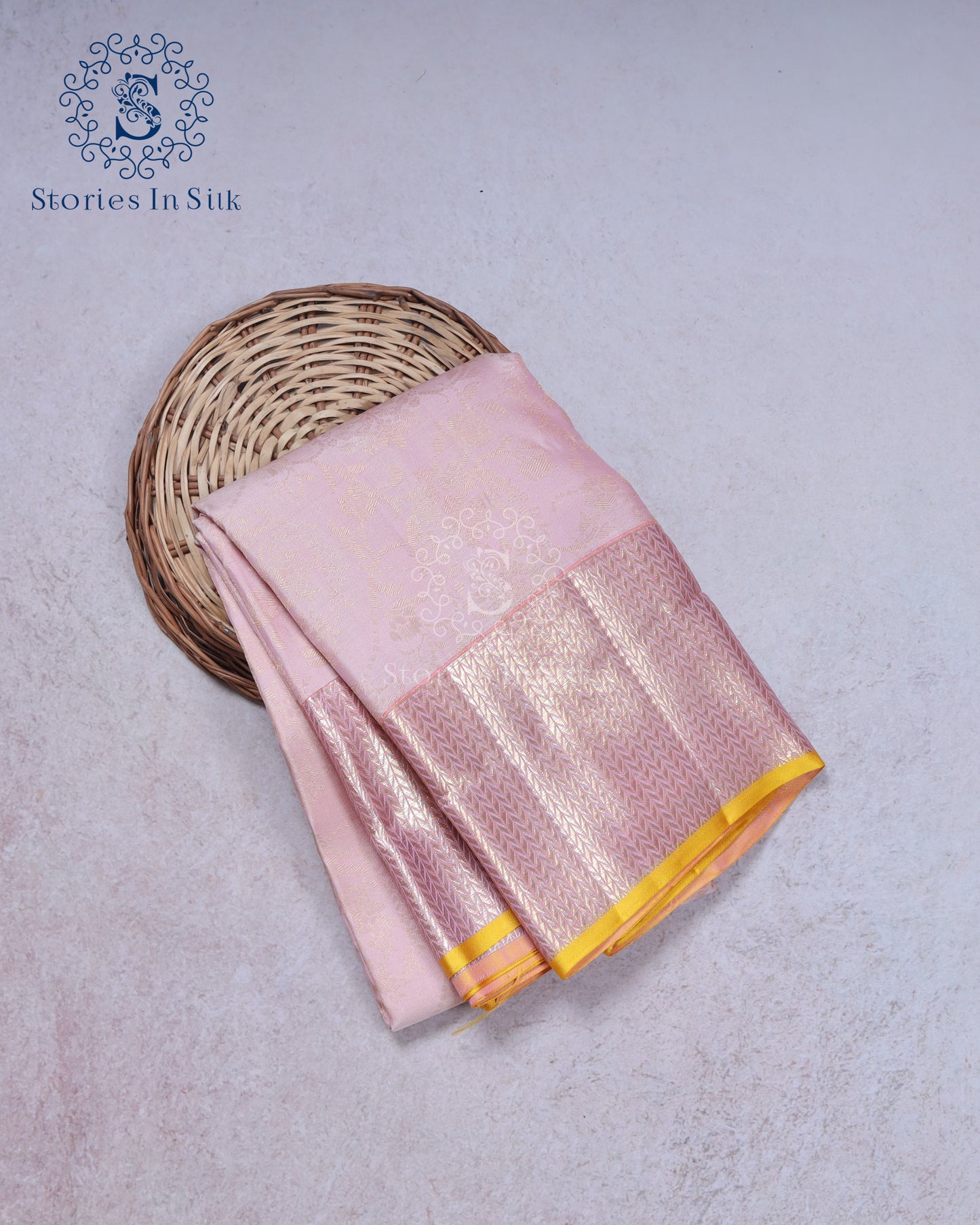 Soft Lavender Silk Saree
