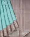 Aqua Mist Silk Saree - SSK0030