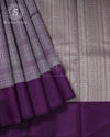 Royal Plum Silk Saree - SSK0006