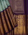 Aqua Royale Bridal Kanjivaram Saree - MP011