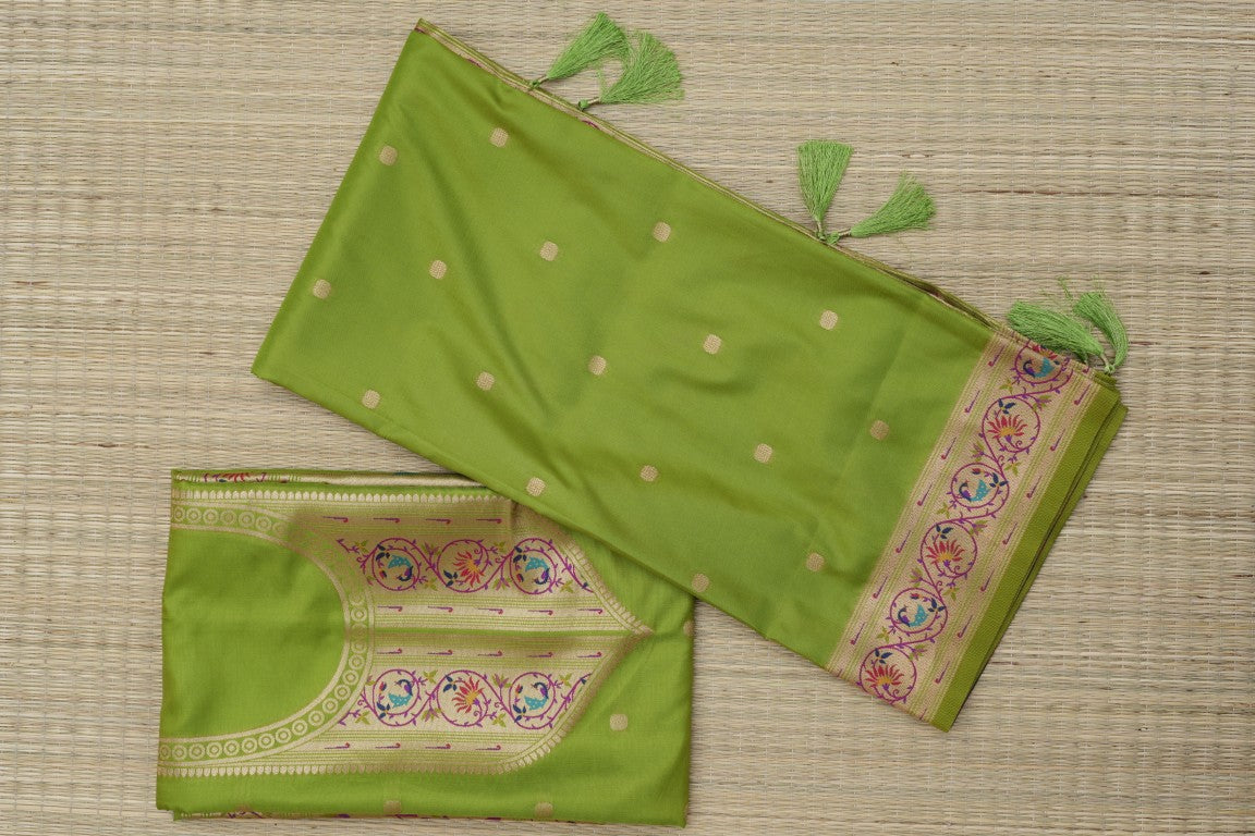 Paithani Silk Salwar Suit - INH427