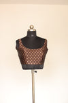 Bronze Patterned Ready to Wear Blouse