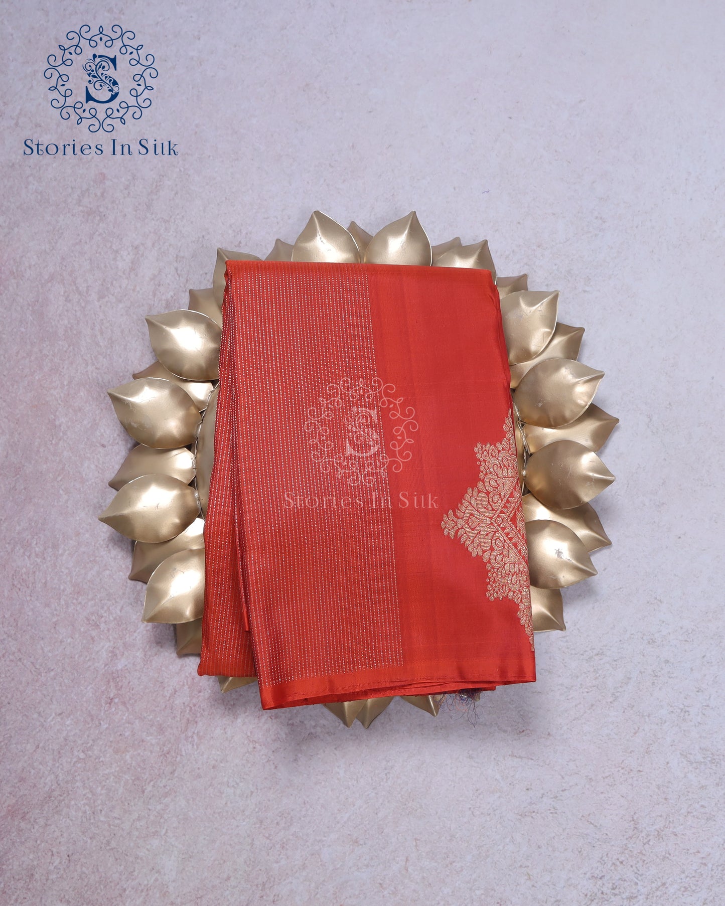 Crimson Radiance Silk Saree - SSK0028