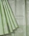 Pistachio Green Silk Saree - RHM0037