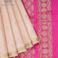 Powder Peach Silk Saree - SSK0089