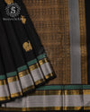Midnight Majesty Kanjivaram Silk Saree - PMS034