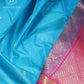 Lagoon Blue Silk Saree - SSK0063