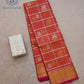 Royal Grid Bridal Kanjivaram Silk Saree - RP00854