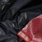 Charcoal Black Silk Saree - SSK0108