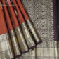 Rust Copper Silk Saree - SSK0051