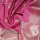 Rose Pink Silk Saree - SSK0043