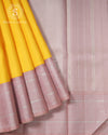 Sunlit Yellow Silk Saree - SSK0022