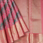 Floral Blush Silk Saree - SSK0017