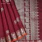 Deep Maroon Silk Saree - SSK0047