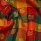Rangoli Checks Pure Silk Saree - APS008
