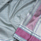 Mist Blue Grid Silk Saree - SSK0014