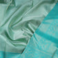 Aqua Teal Woven Silk Saree - SSK0044
