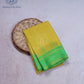 Lime Green Contrast Silk Saree - SSK0012