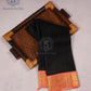 Black Beauty Pure Silk Saree - APS009