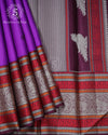 Royal Purple Heritage Silk Saree -SSK0054