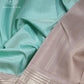 Aqua Mist Silk Saree - SSK0030