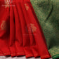 Crimson Charm Borderless Pure Silk Saree - JN023FF