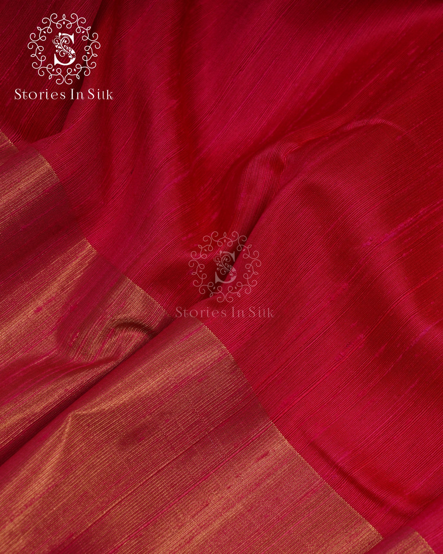 Rose Ruby Pure Silk Saree - SAS211