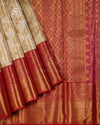 Golden Radiance Bridal Silk Saree - MRK010