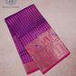 Purple Radiance Pure  Silk Saree - NS048