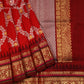 Crimson Elegance Pure Silk Saree - NS054