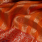 Royal Elephant Parade Silk Saree - NS042