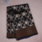 Noir Royale Pure Banaras Silk Saree - MAN112