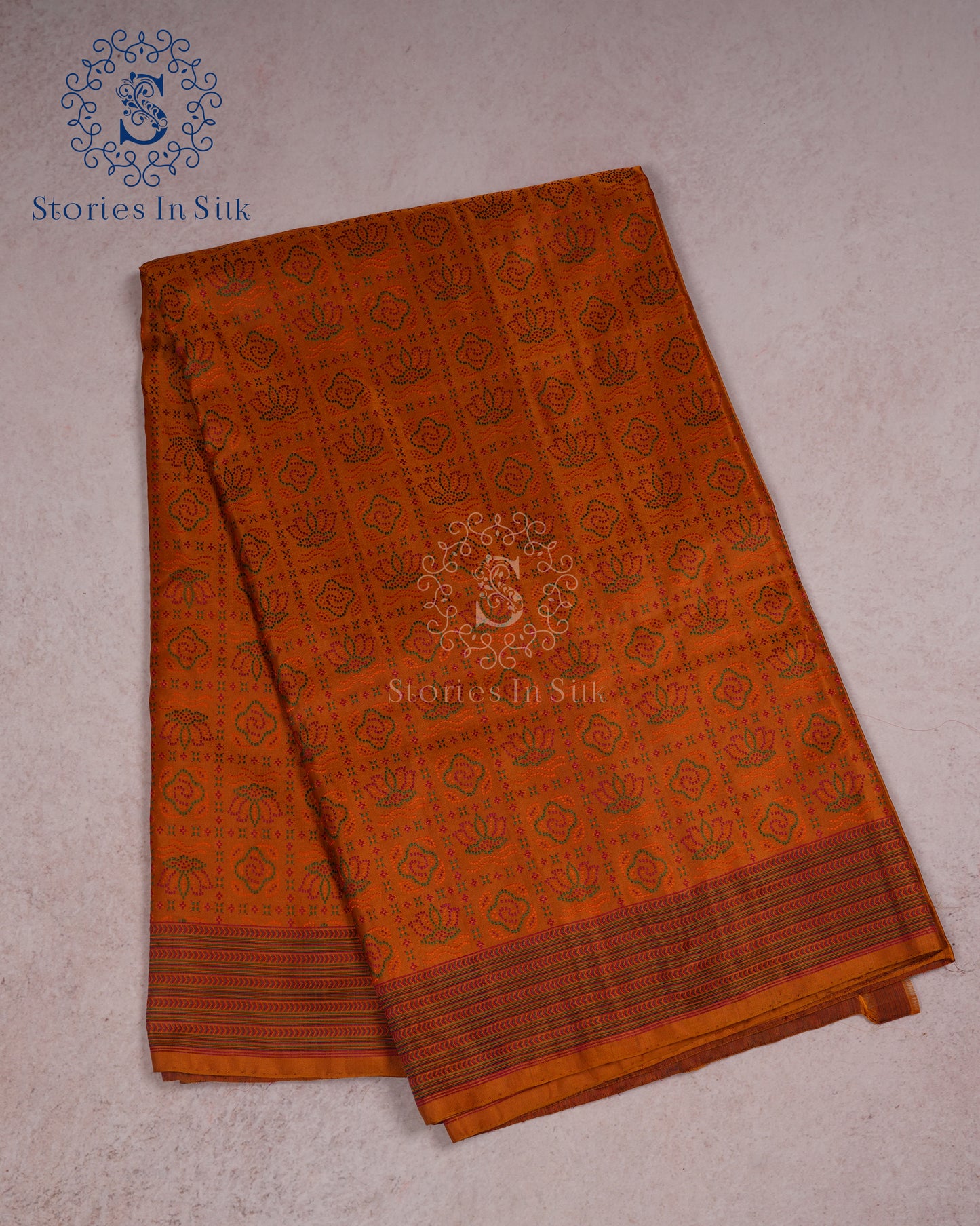Rustic Heritage Pure Muga Silk Saree - ANA126