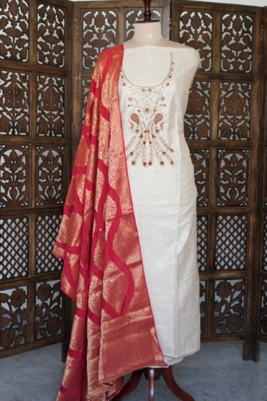 Banarasi Style Salwar Suit - INH428