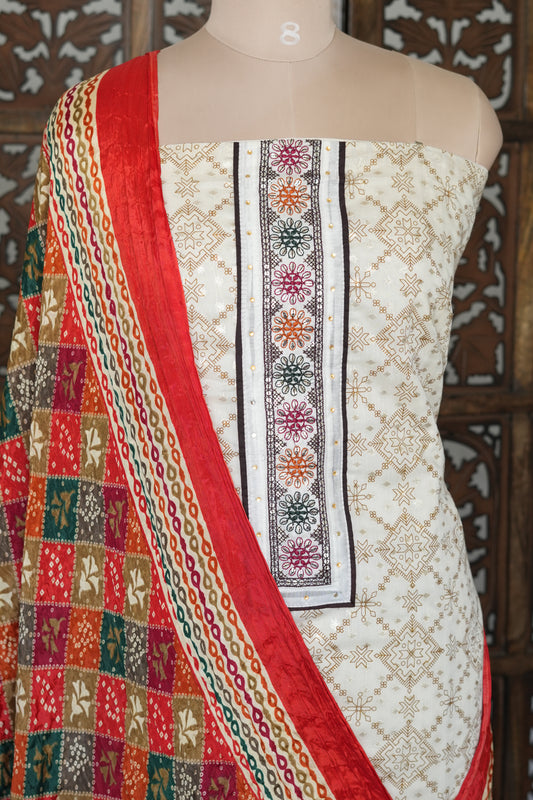 Banarasi Style Salwar Suit - INH428