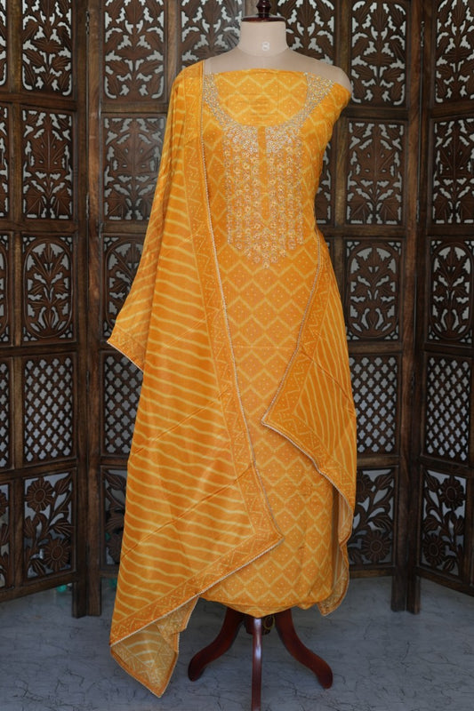 Georgette Bandini Salwar Suit - RFK0002