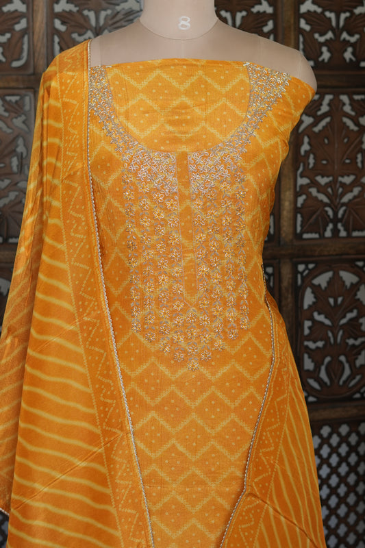 Georgette Bandini Salwar Suit - RFK0002