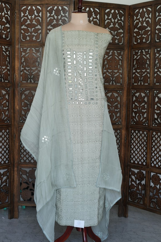 Cotton Linen Blend Salwar Suit - RFK0073