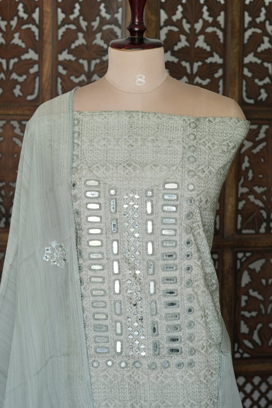 Cotton Linen Blend Salwar Suit - RFK0073