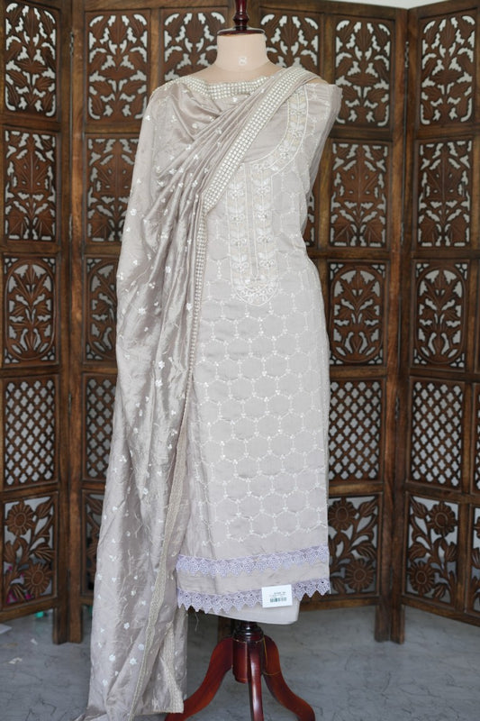 Cotton Silk Salwar Suit - INHPG363