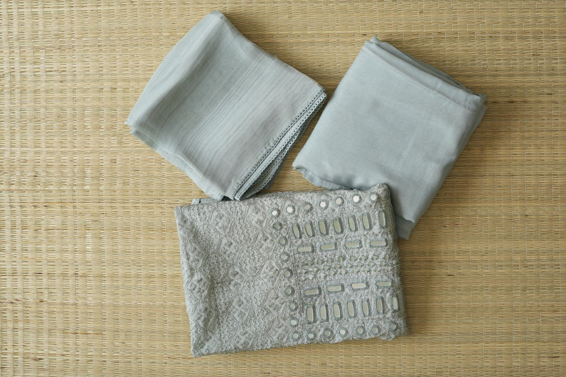 Cotton Linen Blend Salwar Suit - RFK0073